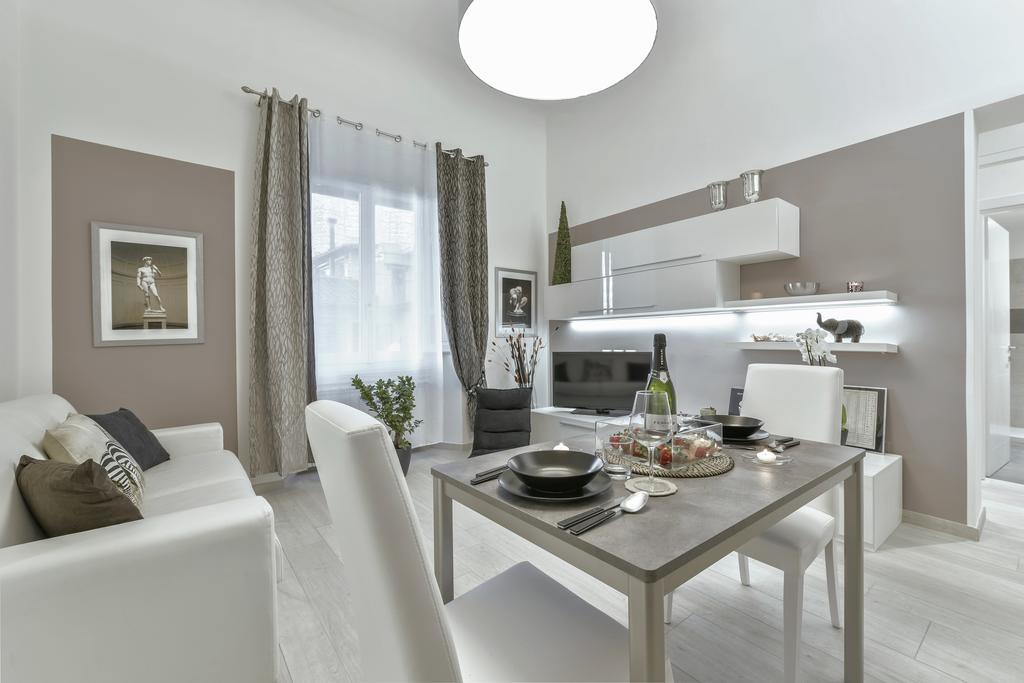 Accademia Apartment Florens Rum bild